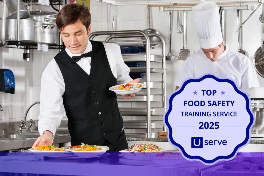 Userve named Top Food Safety Training Service 2025